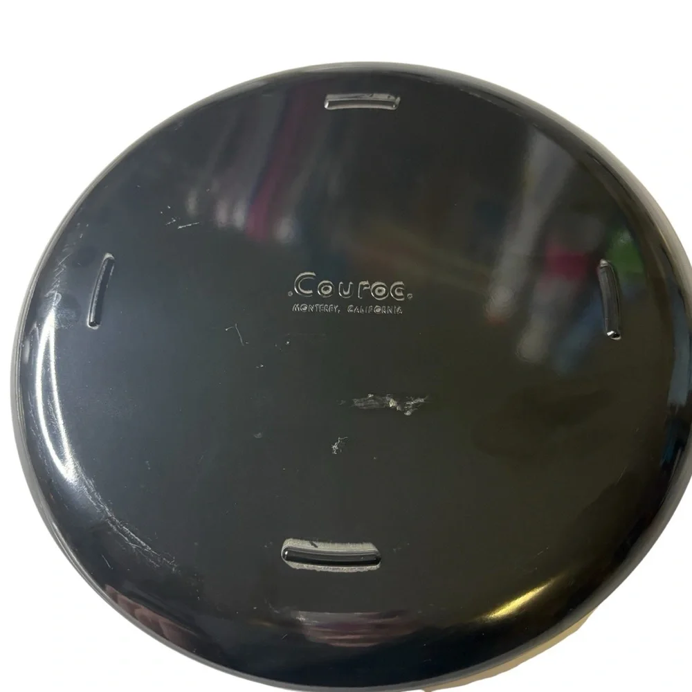 Couroc of Monterey Plates and Tray Lot of 4